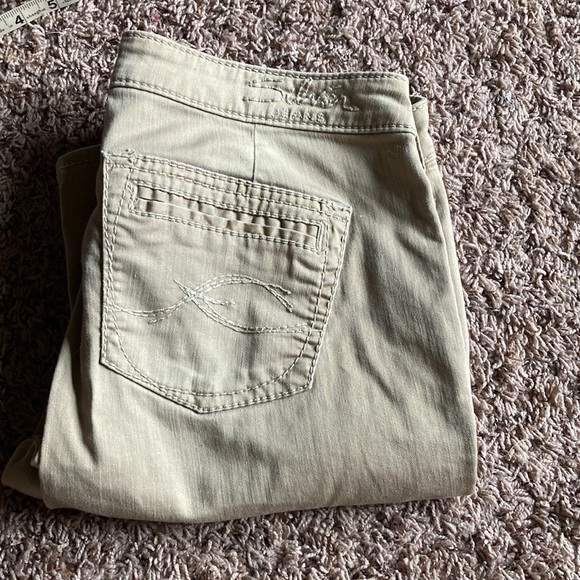 Silver Chino Relaxed Skinny Jeans size 29/31 - Picture 10 of 10